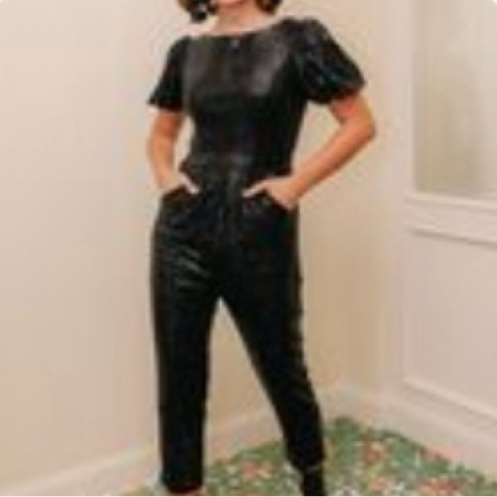 IVY CITY CO NewLX Elegant Black Jumpsuit sequins this elegant black jumpsuit.